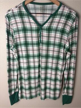 Little Sleepies Women’s Noel Plaid Bamboo Pajama Top